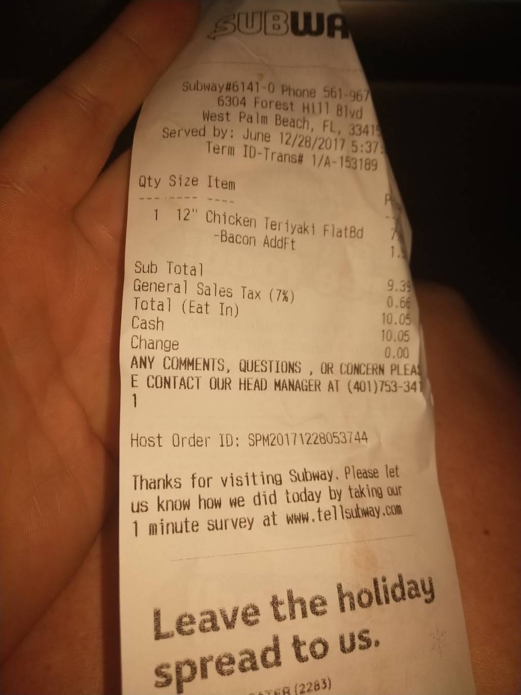 Subway Restaurants | restaurant | 6304 Forest Hill Blvd Space #304 Trafalgar Square Shopping Ctr, Greenacres, FL 33415, USA | 5619679752 OR +1 561-967-9752