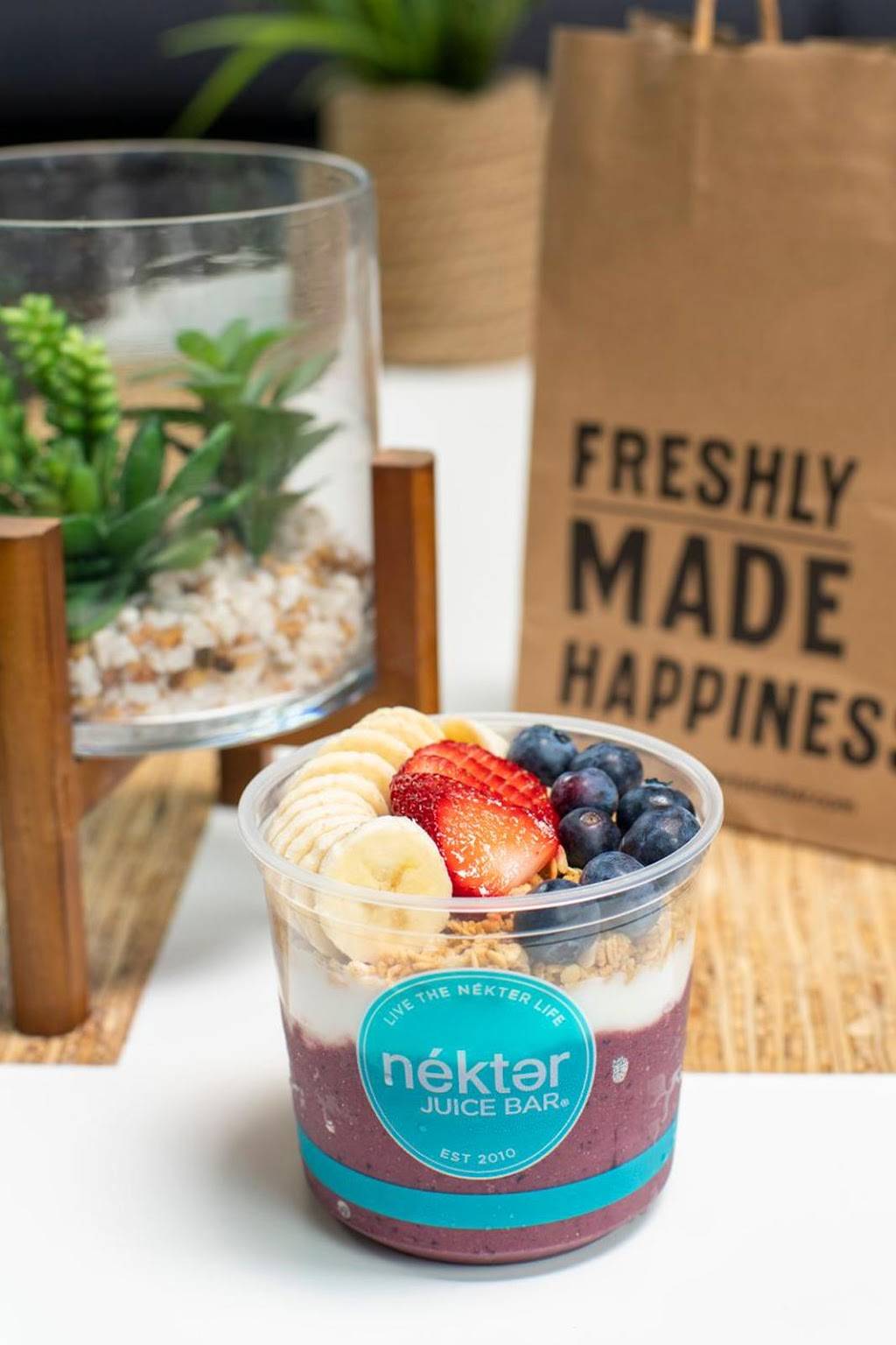 Nekter Juice Bar | cafe | 4800 Main St Suite 104, Kansas City, MO 64112, USA | 8168953846 OR +1 816-895-3846