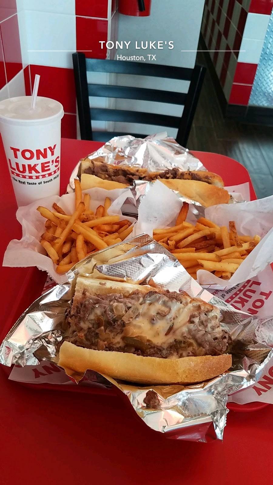 Tony Lukes | restaurant | 9762 Katy Fwy, Houston, TX 77055, USA | 2818466606 OR +1 281-846-6606