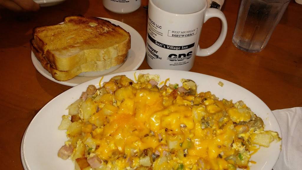 Suzis Village Inn | restaurant | 340 N 3rd Ave, Fruitport, MI 49415, USA | 2318653131 OR +1 231-865-3131