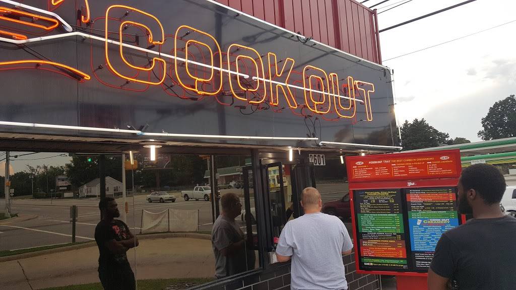 Cook Out | restaurant | 2601 Randleman Rd, Greensboro, NC 27406, USA | 3362721922 OR +1 336-272-1922