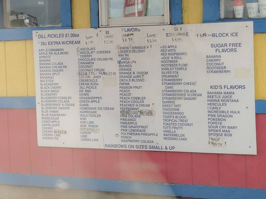 Sno Cone Shack | restaurant | 469-489 E Danieldale Rd, Duncanville, TX 75137, USA | 2144650789 OR +1 214-465-0789