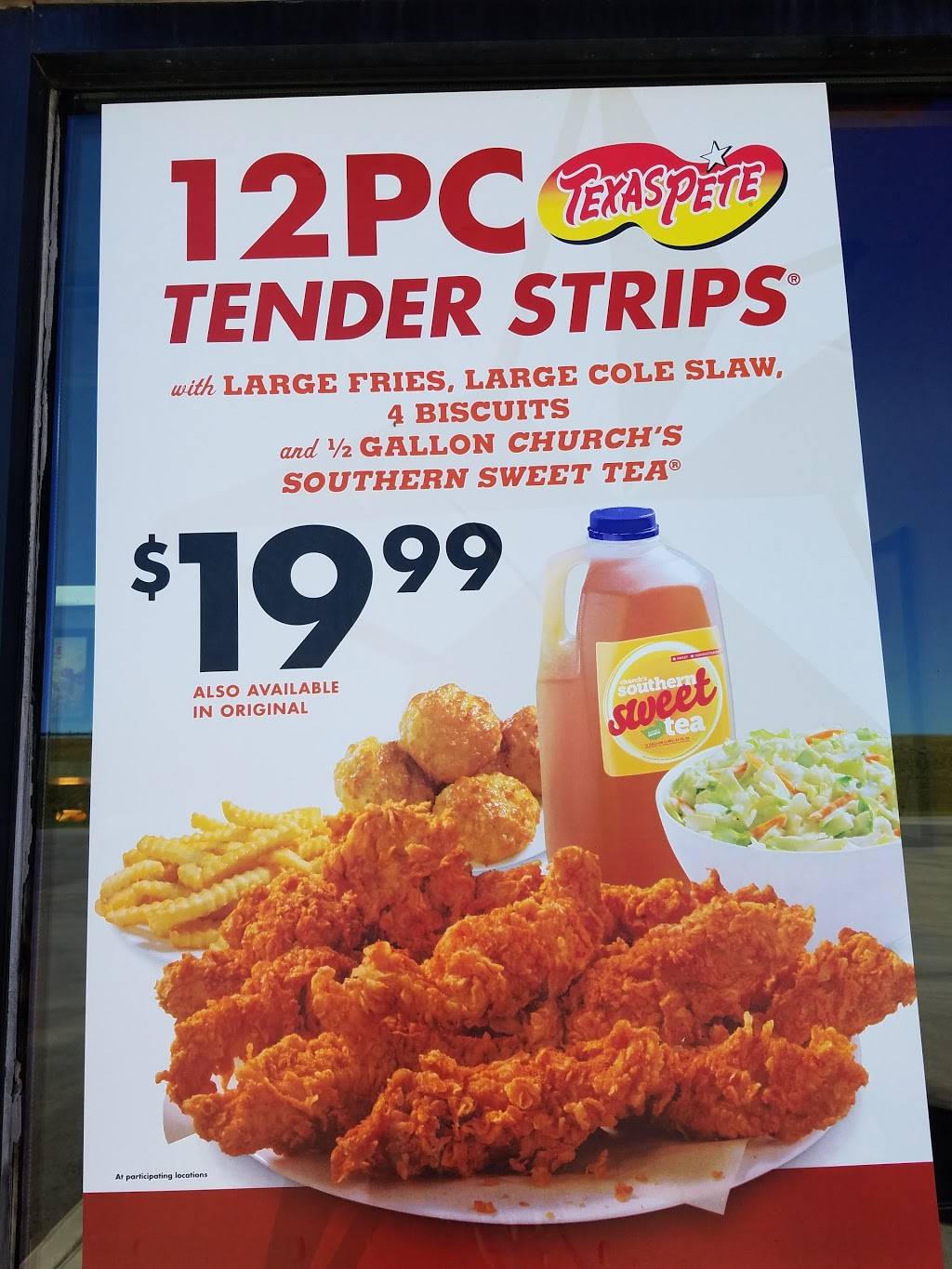 Churchs Chicken | restaurant | 111 N, I-35, Pearsall, TX 78061, USA | 8303343131 OR +1 830-334-3131