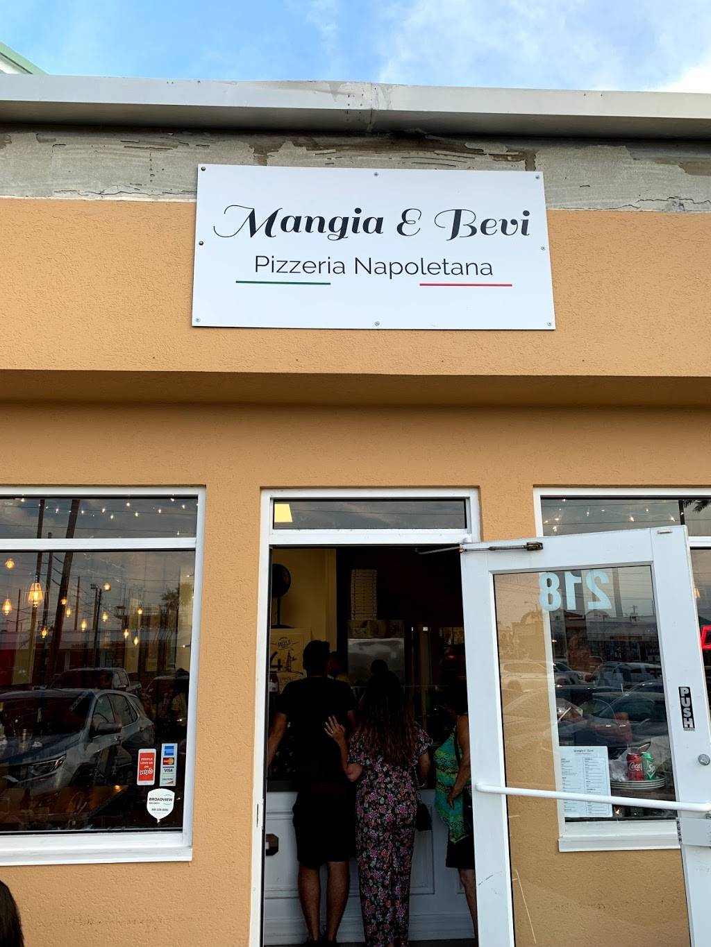 Mangia & Bevi Pizzeria Napoletana | meal takeaway | 218 W Cocoa Beach Causeway, Cocoa Beach, FL 32931, USA | 3216130691 OR +1 321-613-0691