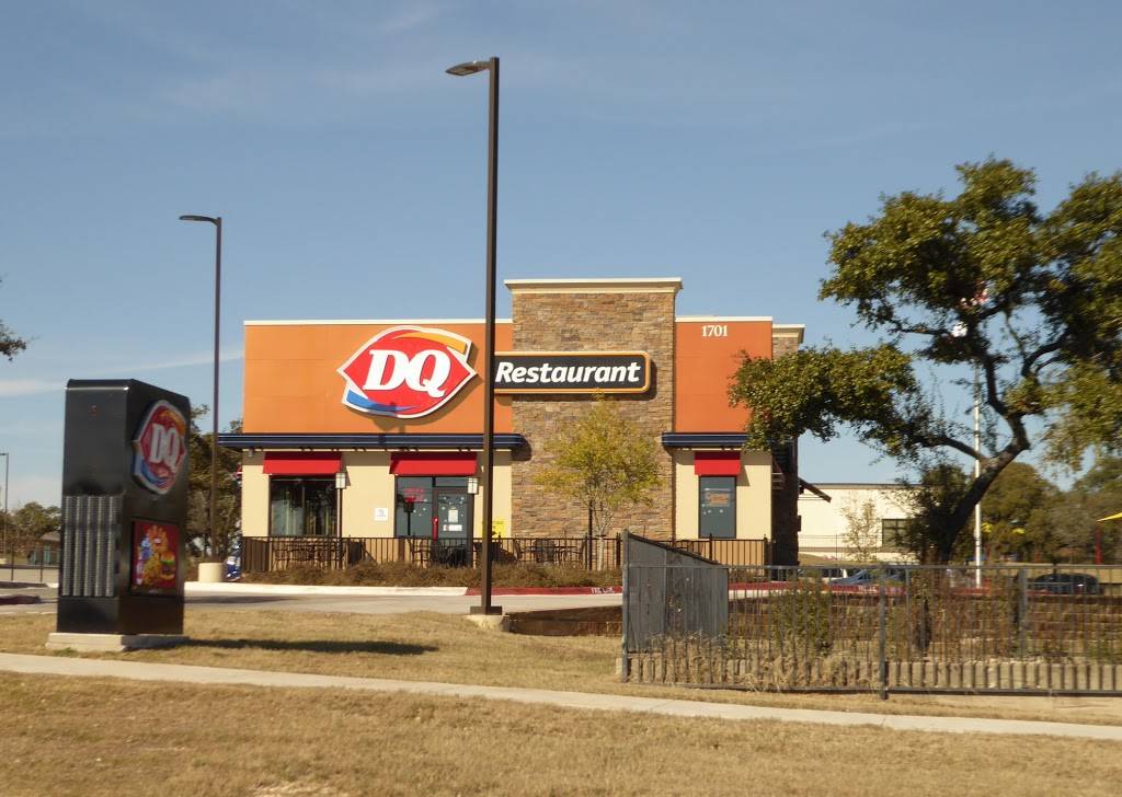 Dairy Queen | restaurant | 1701 E Whitestone Blvd, Cedar Park, TX 78613, USA | 5123796029 OR +1 512-379-6029