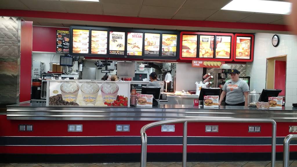 Hardees | restaurant | 2702 N Roan St, Johnson City, TN 37601, USA | 4232828126 OR +1 423-282-8126