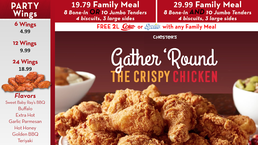 Chesters Chicken | restaurant | 700 State St, Springfield, MA 01109, USA | 4133017199 OR +1 413-301-7199