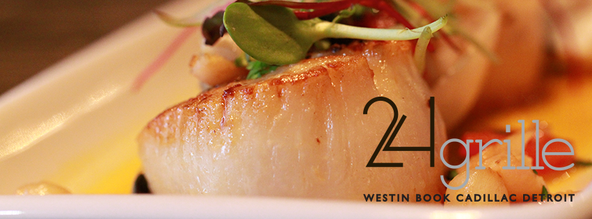 24Grille | restaurant | 204 Michigan Ave, Detroit, MI 48226, USA | 3139643821 OR +1 313-964-3821