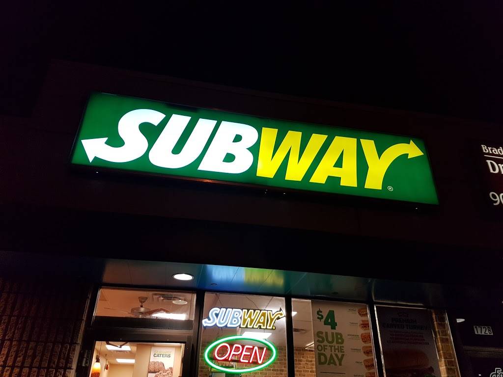 Subway | restaurant | 172 A Holland St W, Bradford, ON L3Z 2B6, Canada | 9057754965 OR +1 905-775-4965