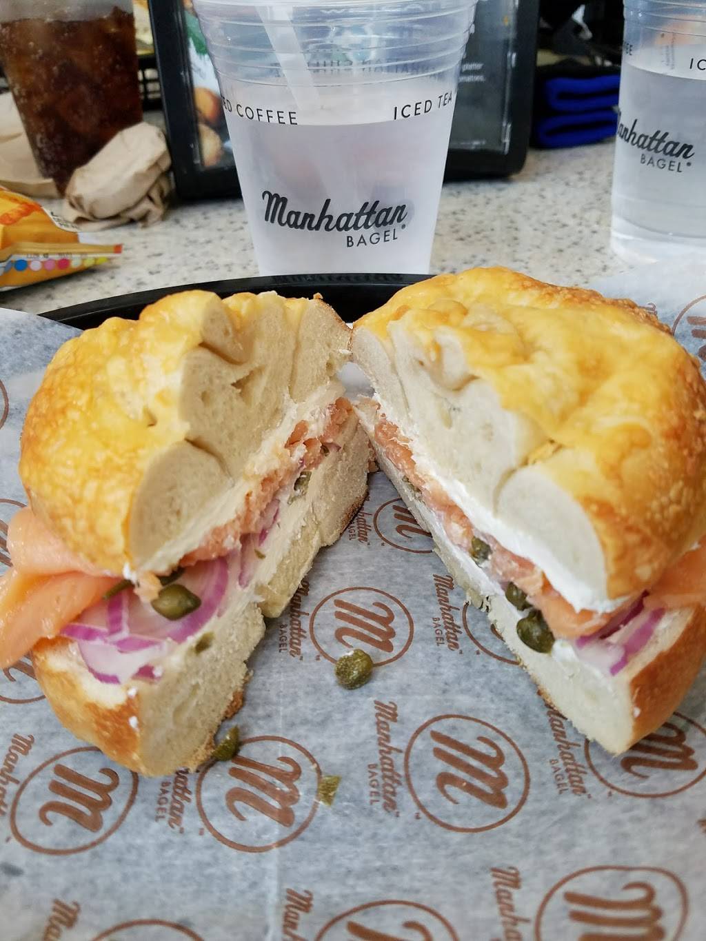 Manhattan Bagel | cafe | 1661 Easton Rd Ste B6, Warrington, PA 18976, USA | 2154913333 OR +1 215-491-3333