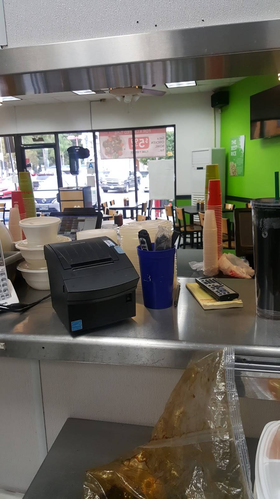 The Flame Broiler | restaurant | 2526 S Figueroa St, Los Angeles, CA 90007, USA | 2137458923 OR +1 213-745-8923