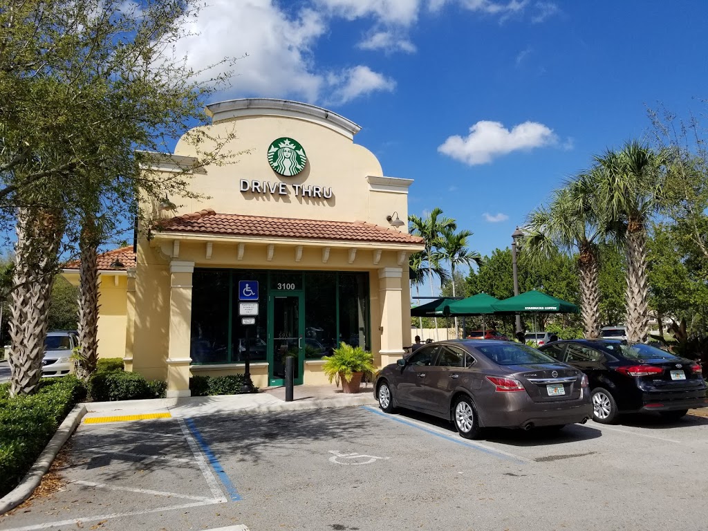 Starbucks | cafe | 3100 Dykes Rd, Miramar, FL 33027, USA | 9543925105 OR +1 954-392-5105