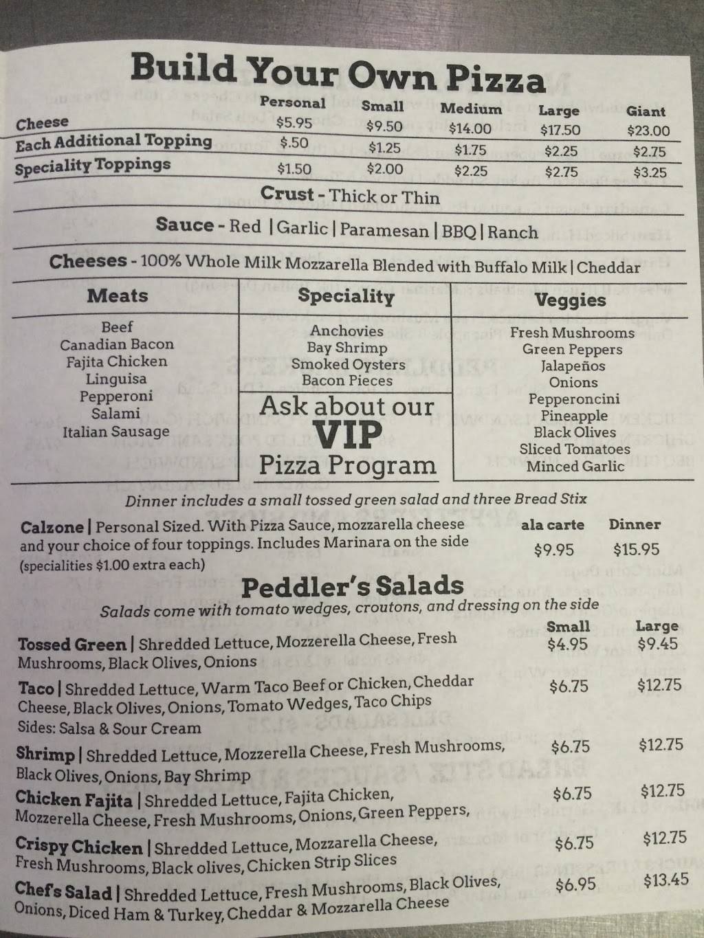 Pizza Peddler | restaurant | 325 Main St, Aumsville, OR 97325, USA | 5037491004 OR +1 503-749-1004