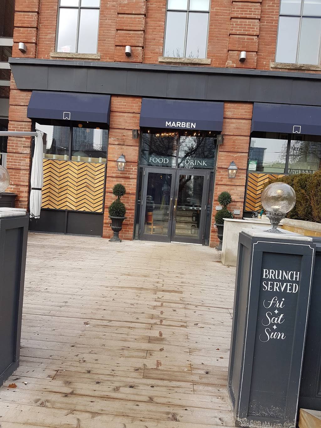 Marben | restaurant | 488 Wellington St W, Toronto, ON M5V 1E3, Canada | 4169791990 OR +1 416-979-1990