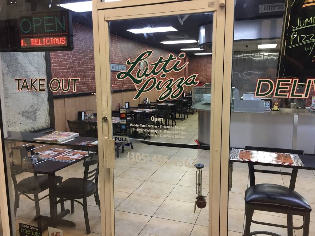 Lutti Pizza | meal delivery | 10850 SW 104th St, Miami, FL 33176, USA | 3054564562 OR +1 305-456-4562