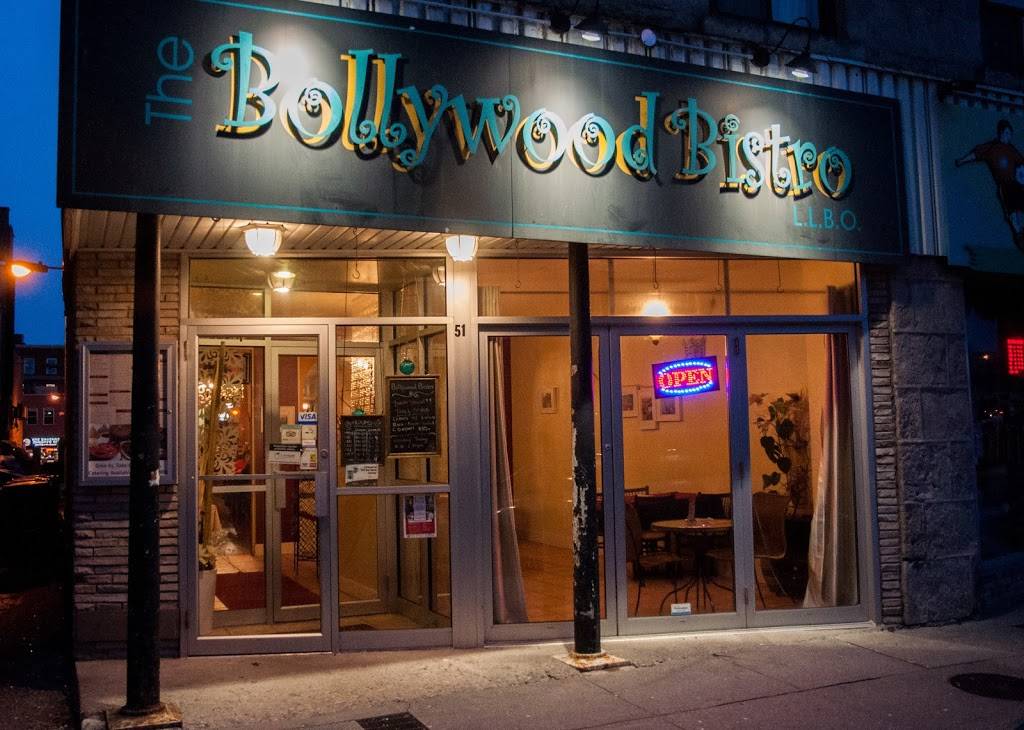 The Bollywood Bistro | restaurant | 51 Cork St E, Guelph, ON N1H 2W7, Canada | 5198213999 OR +1 519-821-3999