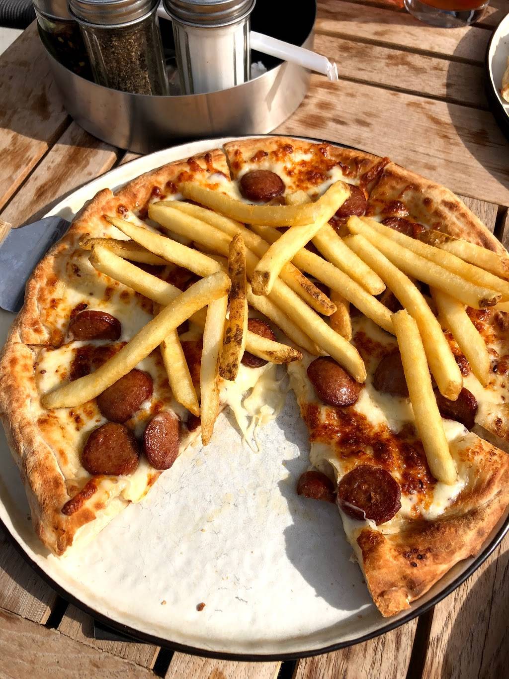 Dantes Inferno Flats | restaurant | 1059 Old River Rd, Cleveland, OH 44113, USA | 2165231504 OR +1 216-523-1504