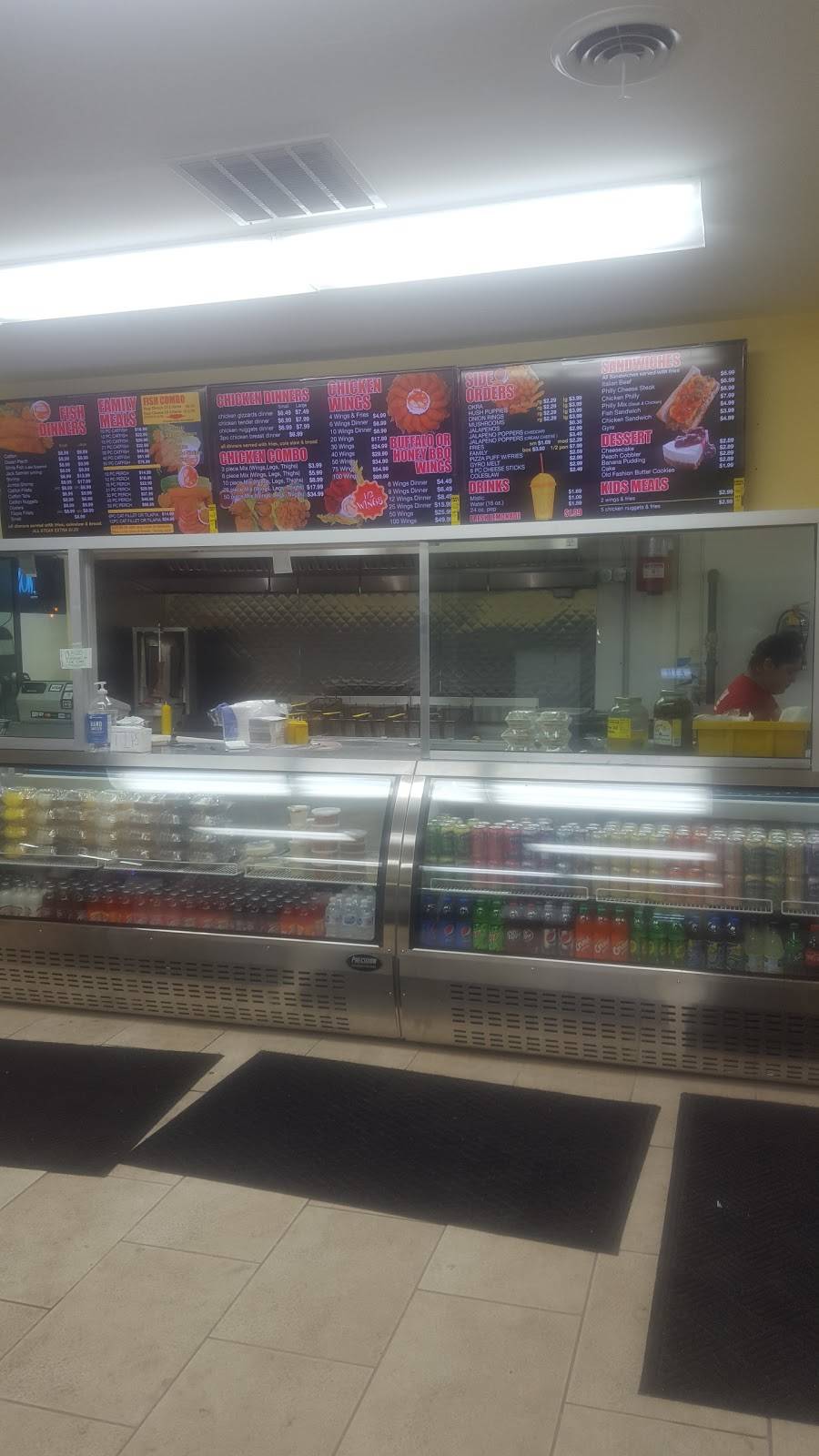 JJ Fish & Chicken | restaurant | 6846 Calumet Ave, Hammond, IN 46324, USA | 2199338888 OR +1 219-933-8888