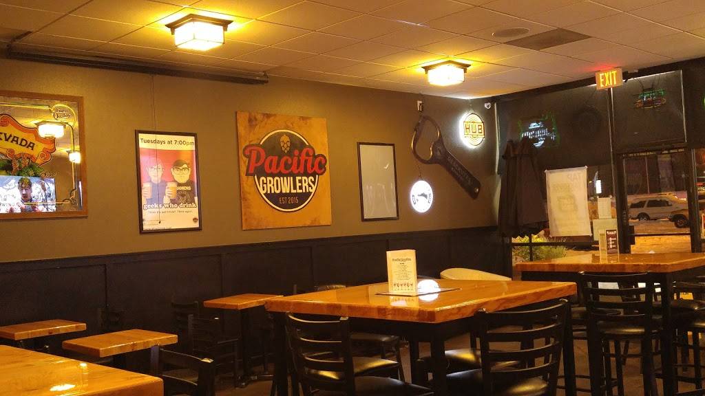 Pacific Growlers Taphouse | restaurant | 11427 SW Scholls Ferry Rd, Beaverton, OR 97008, USA | 5035210440 OR +1 503-521-0440