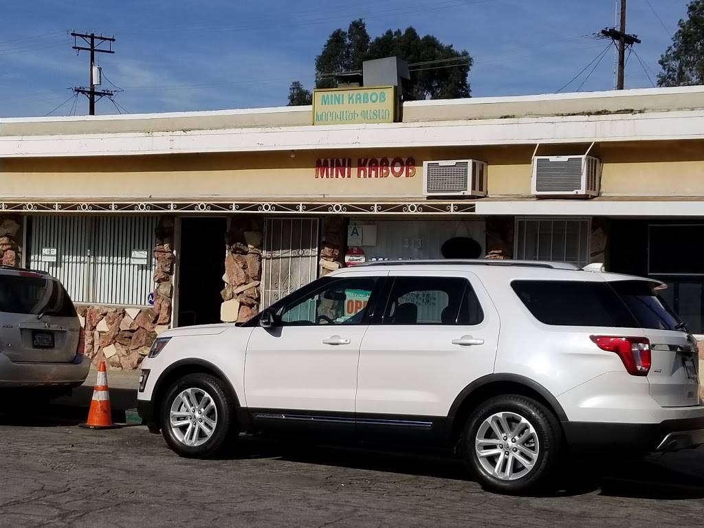 Mini Kabob | restaurant | 313 1/2 Vine St, Glendale, CA 91204, USA | 8182441343 OR +1 818-244-1343