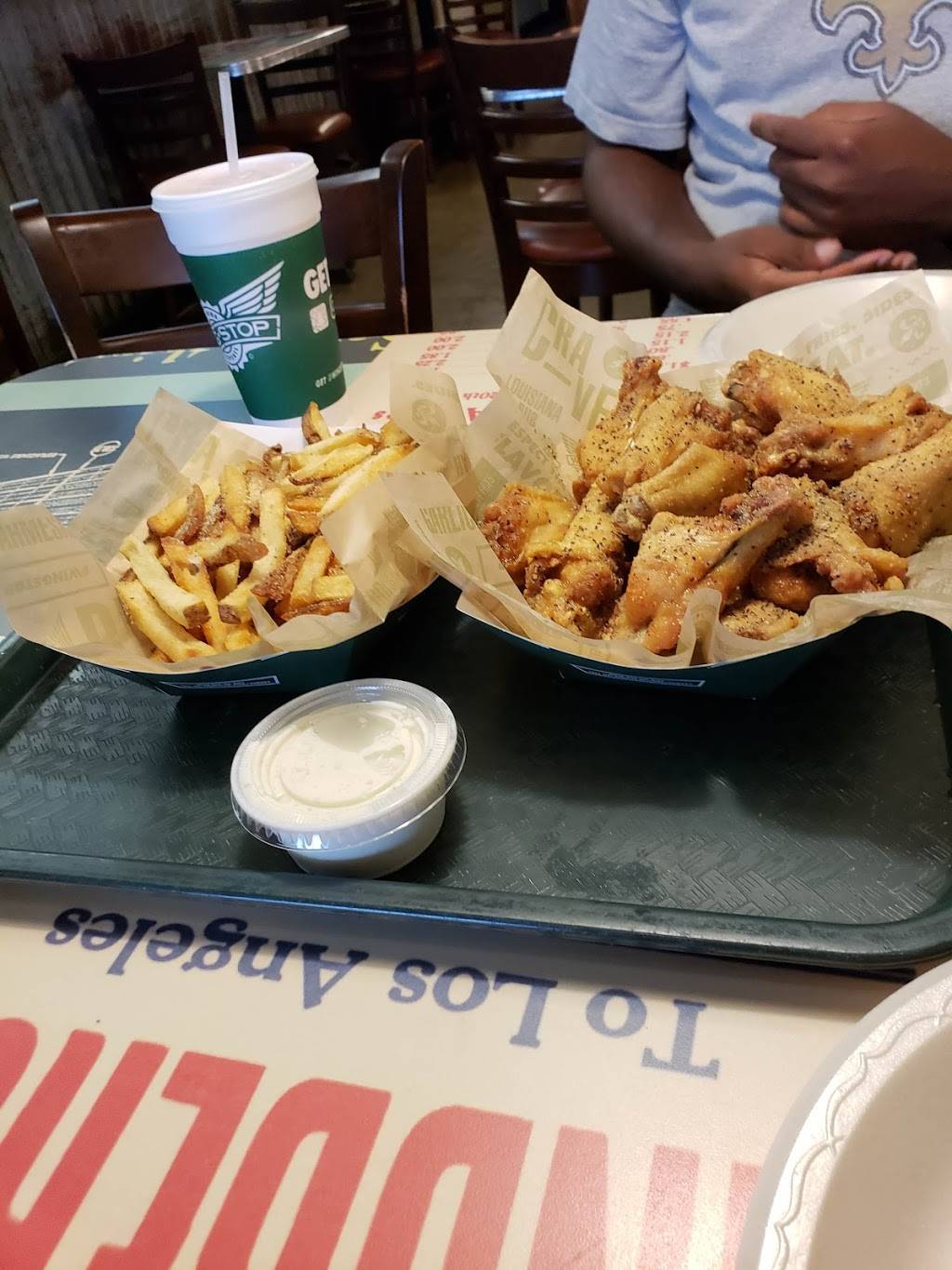 Wingstop | restaurant | 122 S Airline Hwy STE D, Gonzales, LA 70737, USA | 2256449464 OR +1 225-644-9464