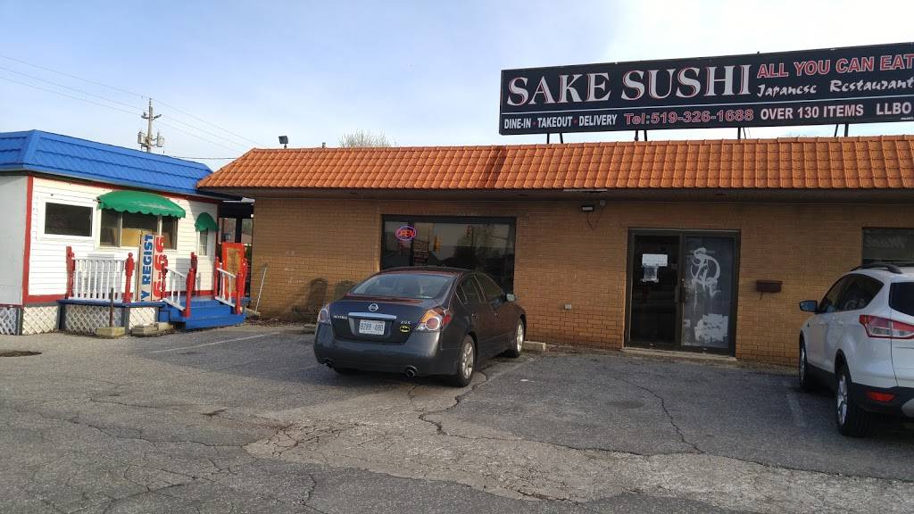 Sake Sushi | restaurant | 1571 Seacliff Dr, Kingsville, ON N9Y 2M5, Canada | 5193261688 OR +1 519-326-1688