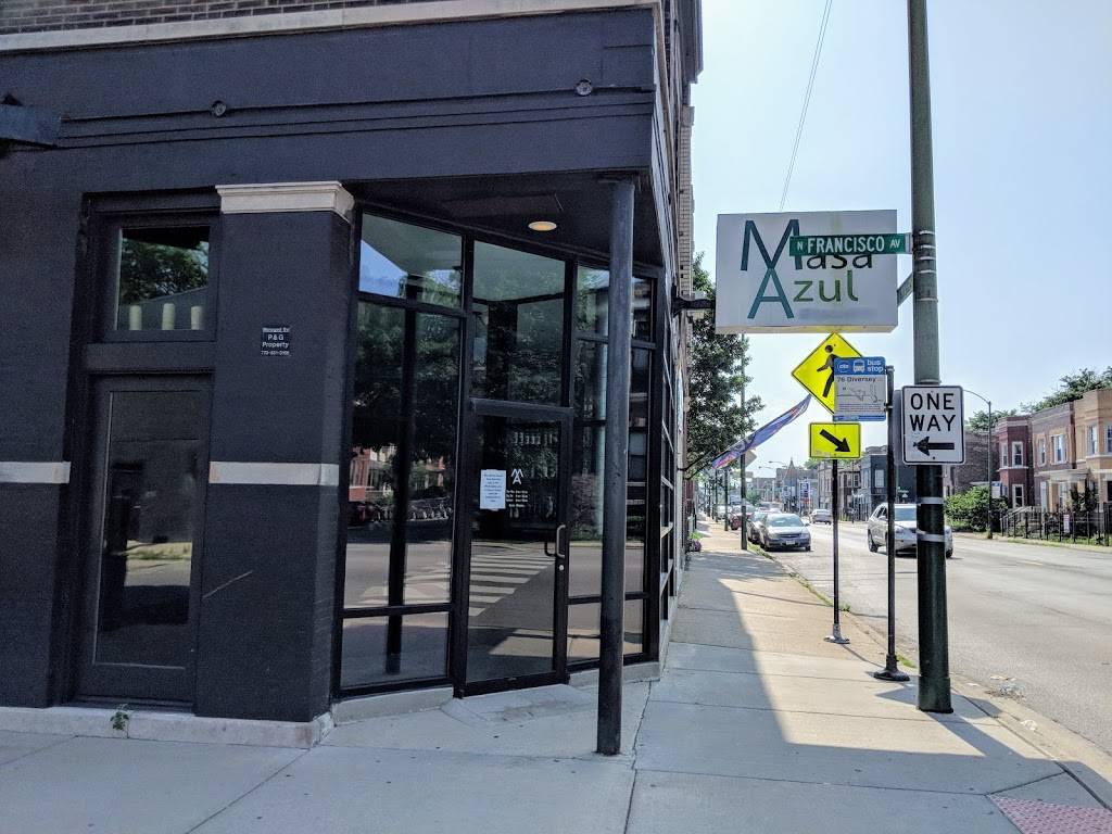 Masa Azul | restaurant | 2901 W Diversey Ave, Chicago, IL 60647, USA | 7736870300 OR +1 773-687-0300