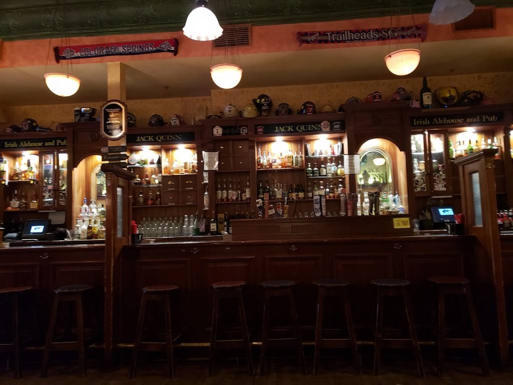 Jack Quinns Irish Pub and Restaurant | restaurant | 21 S Tejon St, Colorado Springs, CO 80903, USA | 7193850766 OR +1 719-385-0766