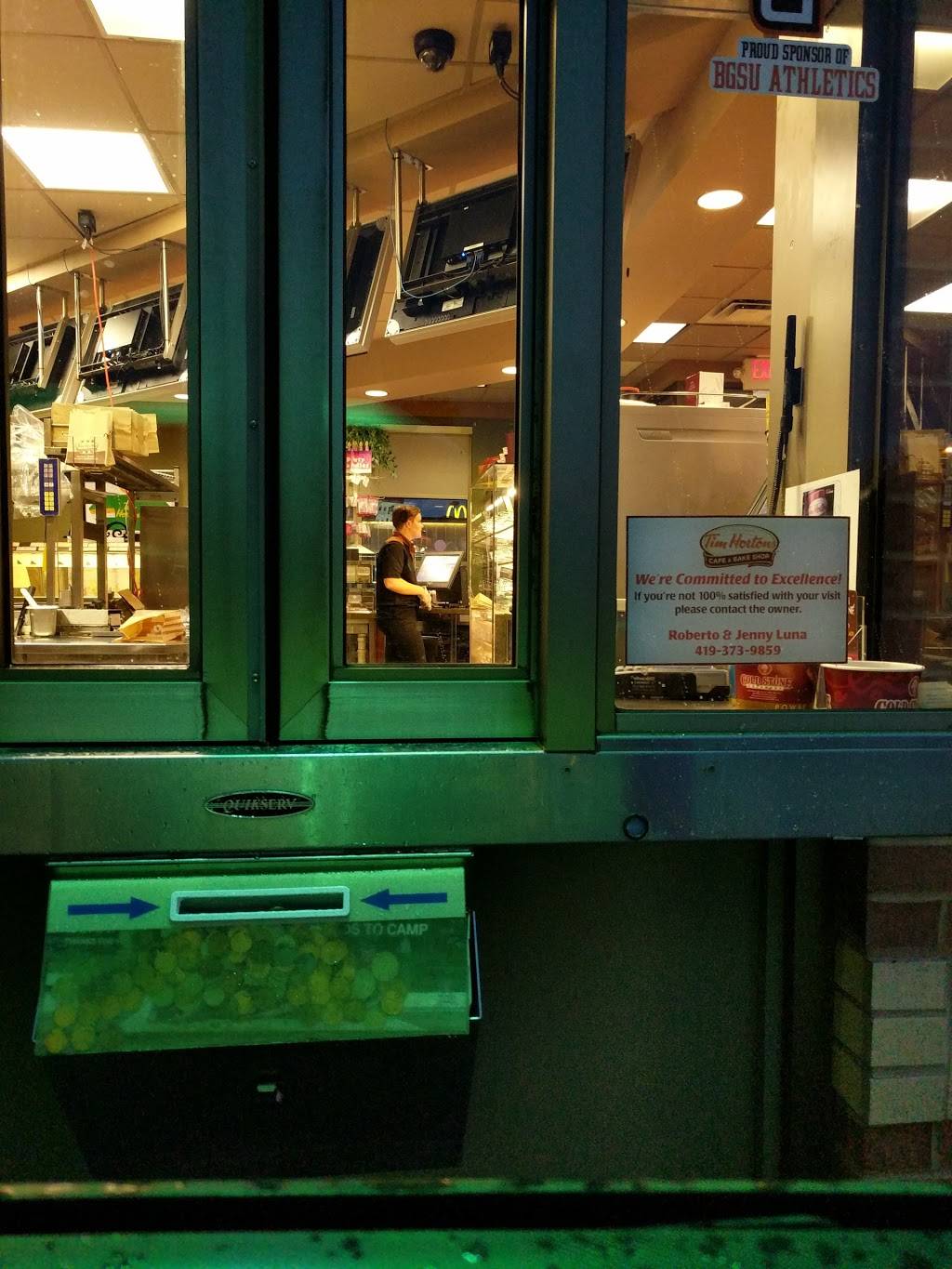 Tim Hortons | restaurant | 1508 E Wooster St, Bowling Green, OH 43402, USA | 4193739859 OR +1 419-373-9859