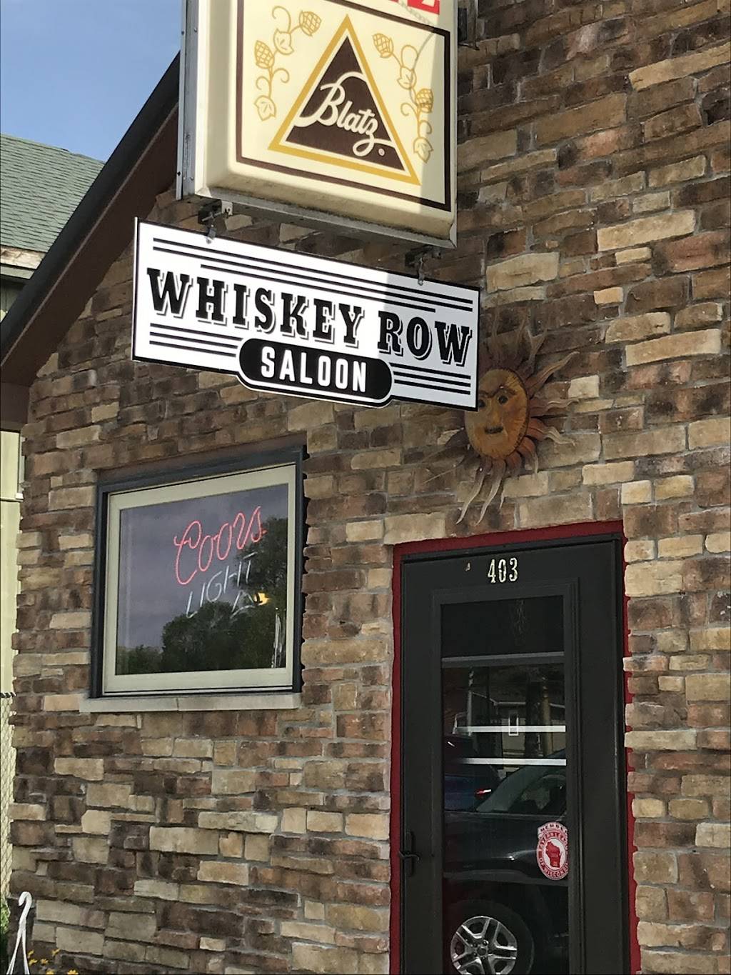 Whiskey Row Saloon,LLC | restaurant | 403 E Front St, Avoca, WI 53506, USA | 6085326517 OR +1 608-532-6517