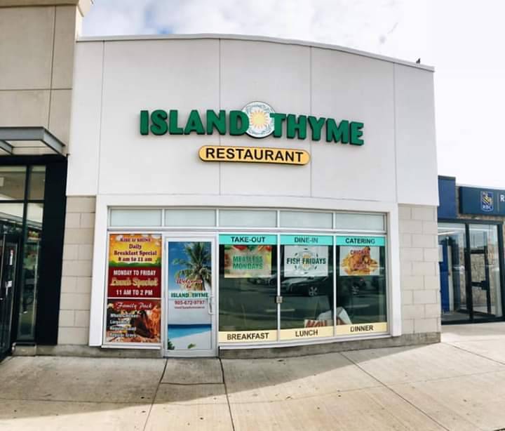 Island Thyme Restaurant (Westwood Square Mall) | restaurant | 7205 Goreway Dr Unit 22, Mississauga, ON L4T 2T9, Canada | 9056729797 OR +1 905-672-9797