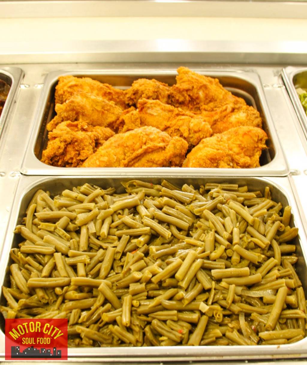 Motor City Soul Food | restaurant | 24790 Greenfield Rd, Oak Park, MI 48237, USA | 2489684444 OR +1 248-968-4444