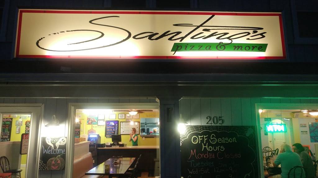 Santinos Pizza & More | restaurant | 205 S Topsail Dr, Surf City, NC 28445, USA | 9105412759 OR +1 910-541-2759