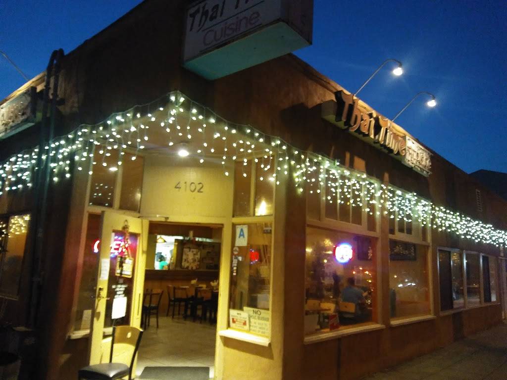 Thai Time North Park | restaurant | 4102 30th St, San Diego, CA 92104, USA | 6192821060 OR +1 619-282-1060