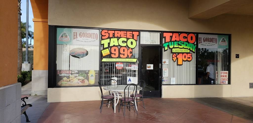 El Gordito Mexican Restaurant | restaurant | 39413 Los Alamos Rd Ste A, Murrieta, CA 92563, USA | 9516771700 OR +1 951-677-1700