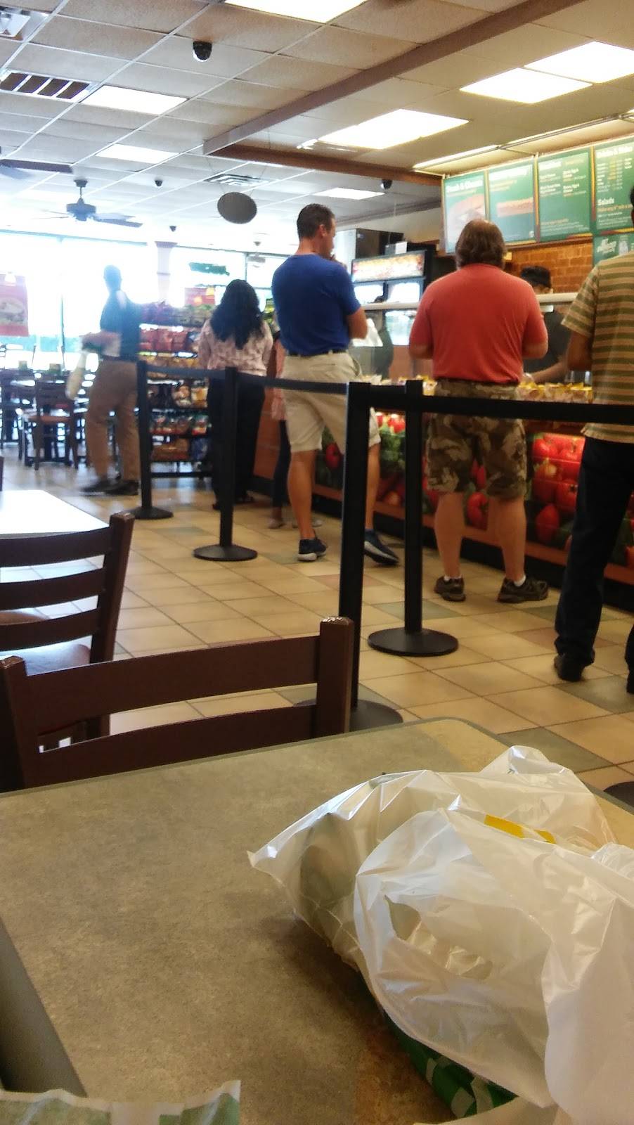 Subway | restaurant | 5400 S Miami Blvd, Durham, NC 27703, USA | 9199911800 OR +1 919-991-1800