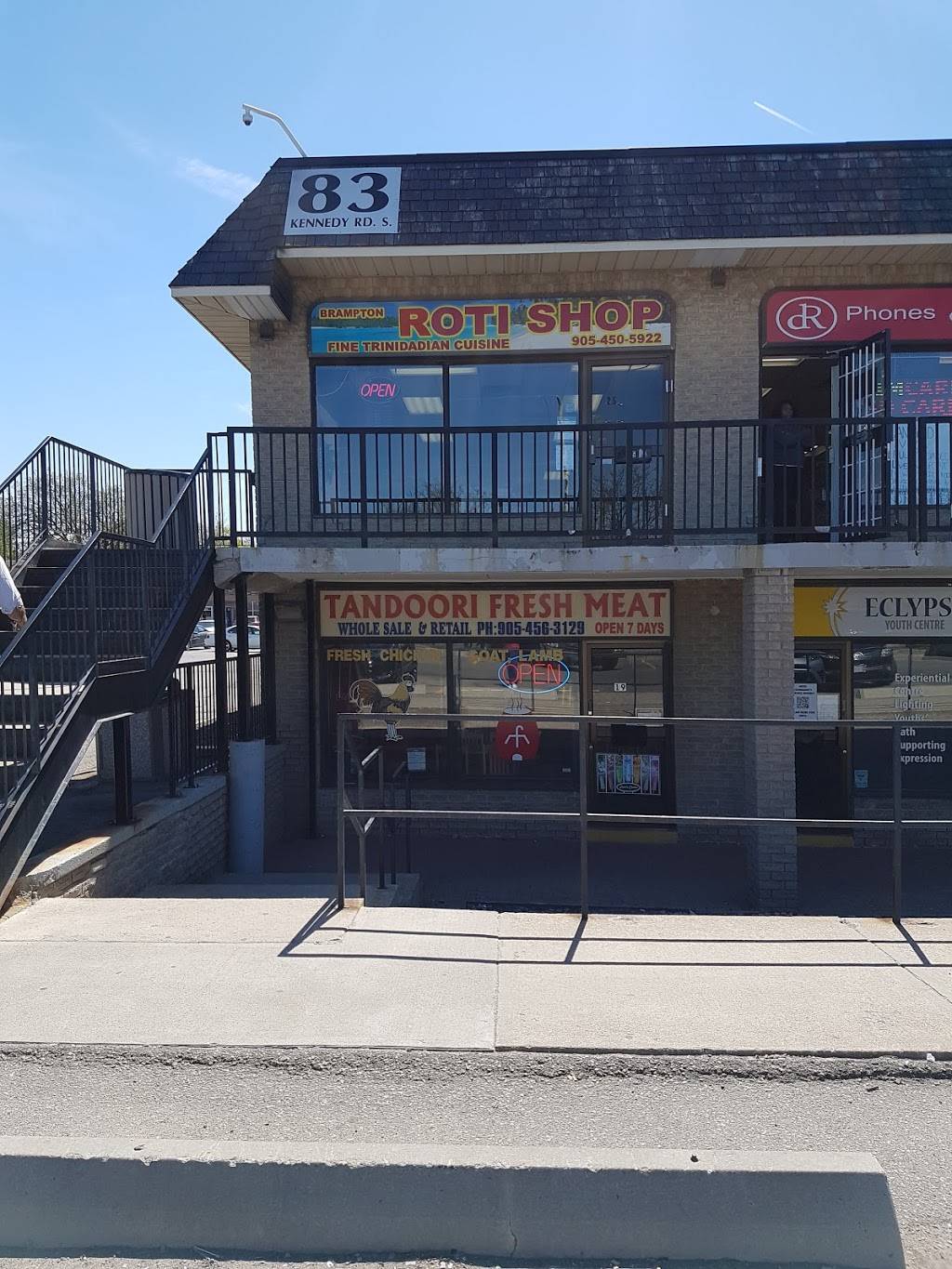 Brampton Roti Shop | restaurant | 83 Kennedy Rd S, Brampton, ON L6W 3P3, Canada | 9054505922 OR +1 905-450-5922