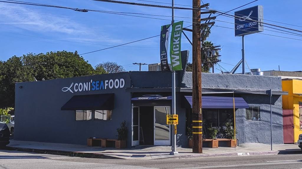 Coni’Seafood | restaurant | 4532 S Centinela Ave, Los Angeles, CA 90066, USA | 3108819644 OR +1 310-881-9644
