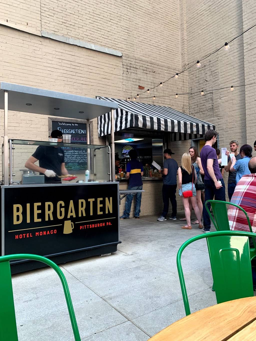 Biergarten | restaurant | 620 William Penn Pl, Pittsburgh, PA 15219, USA | 4122304800 OR +1 412-230-4800