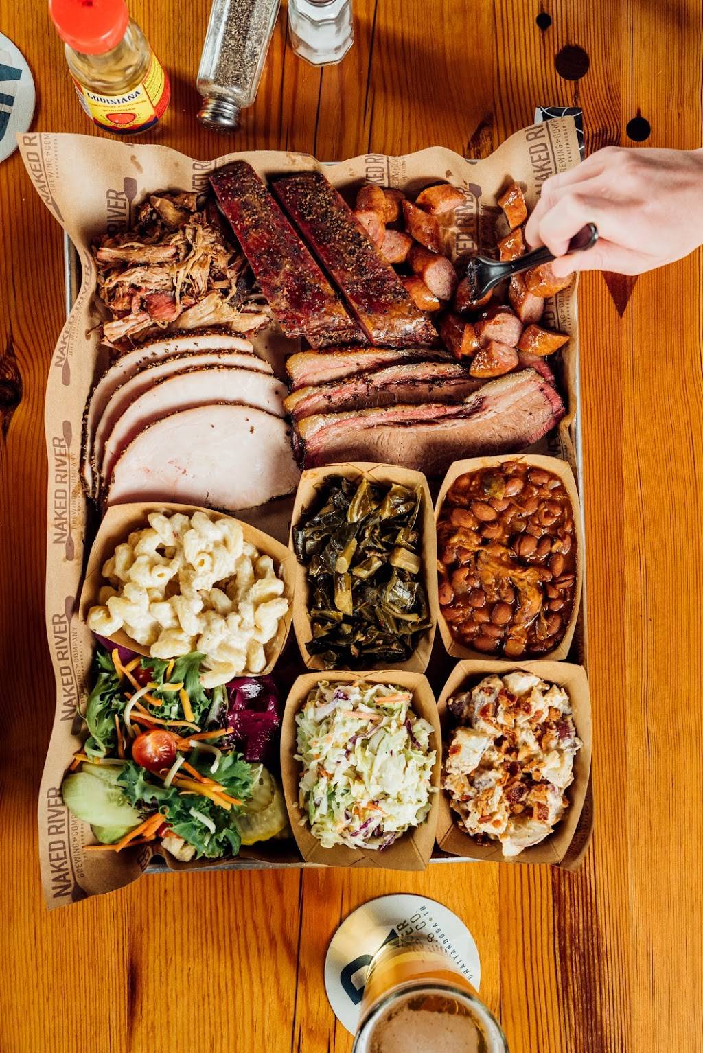 Naked River BBQ & Meat Co. | restaurant | 1795 Reggie White Blvd, Chattanooga, TN 37408, USA | 4235411131 OR +1 423-541-1131