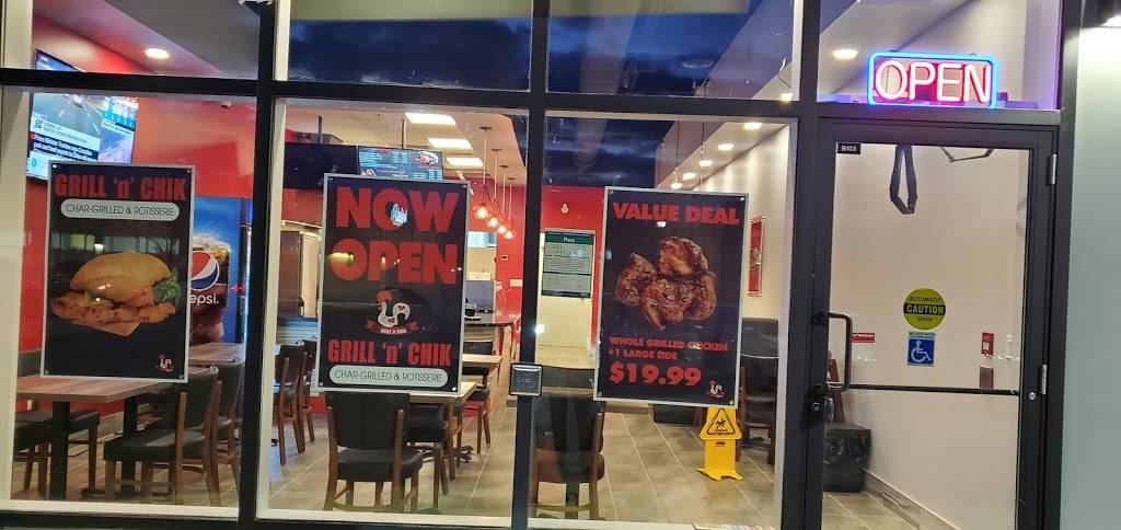 GRILL n CHIK char-grilled & rotisserie | restaurant | 15 Montpelier St, Brampton, ON L6Y 6H4, Canada | 9054560500 OR +1 905-456-0500