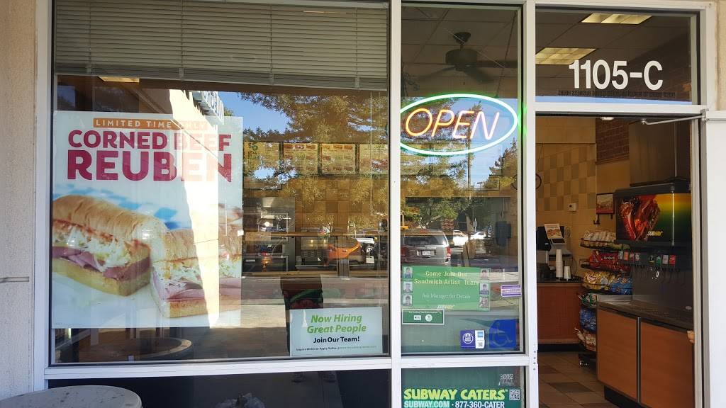 Subway Restaurants | restaurant | 1105-C Veterans Blvd, Redwood City, CA 94063, USA | 6502169300 OR +1 650-216-9300