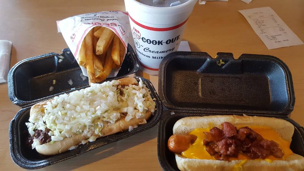 Cook Out | restaurant | 2500 Doctor M.L.K. Jr Blvd, New Bern, NC 28562, USA | 2525146617 OR +1 252-514-6617