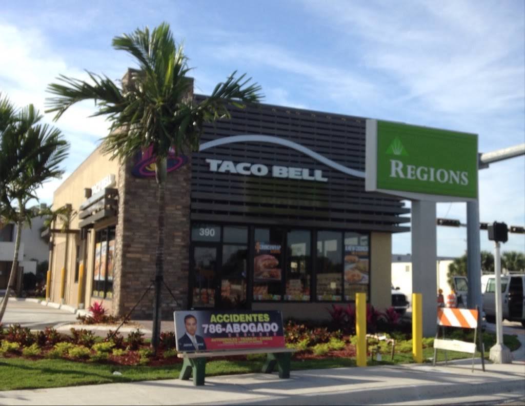 Taco Bell | meal takeaway | 390 W 29th St, Hialeah, FL 33010, USA | 3058838530 OR +1 305-883-8530