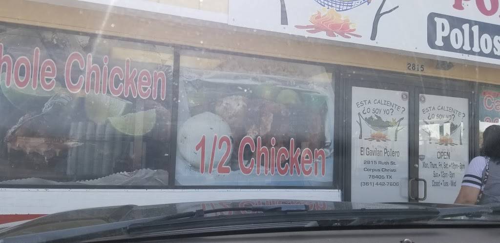 El Gavilan Pollero | restaurant | 2815 Ruth St, Corpus Christi, TX 78405, USA | 3614427606 OR +1 361-442-7606