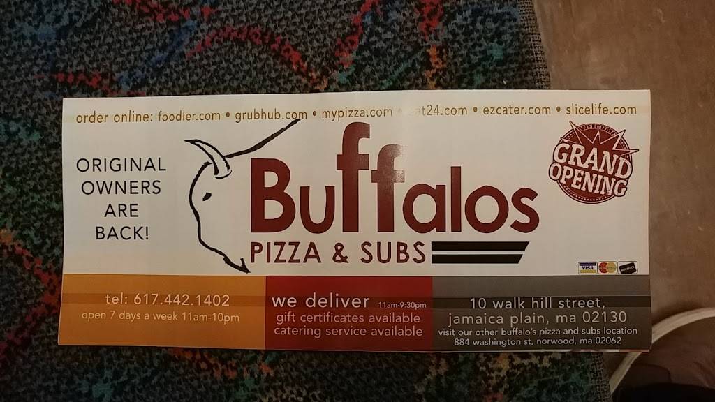 Big Bites Pizzeria | restaurant | 10 Walk Hill St, Jamaica Plain, MA 02130, USA | 6174421402 OR +1 617-442-1402