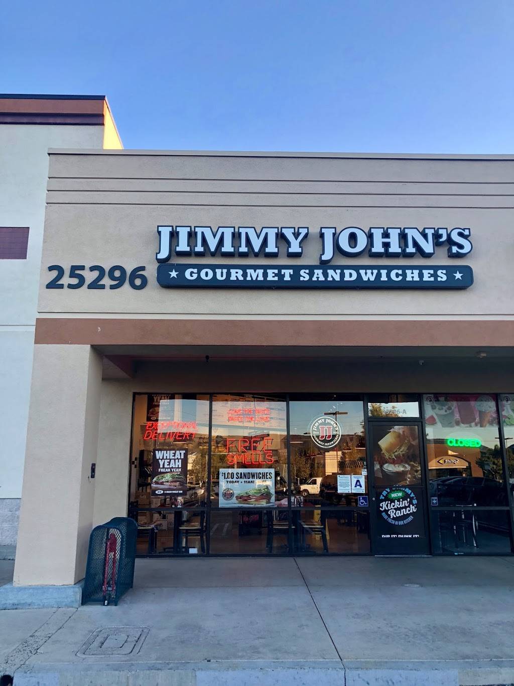 Jimmy Johns | meal delivery | 25296 Madison Ave Suite A, Murrieta, CA 92562, USA | 9516961117 OR +1 951-696-1117