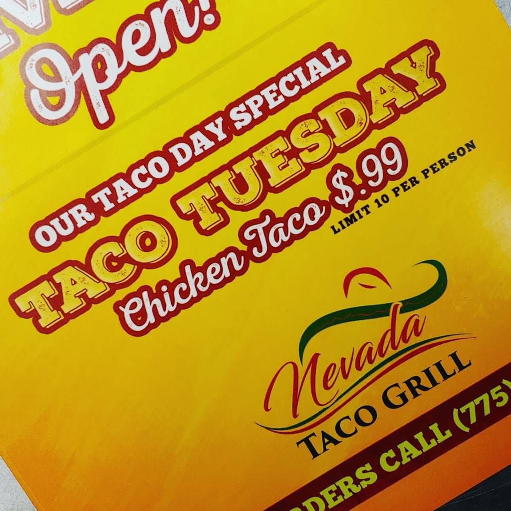 Nevada Taco Grill | restaurant | 5640 Meadowood Mall Cir, Reno, NV 89502, USA | 7753842992 OR +1 775-384-2992