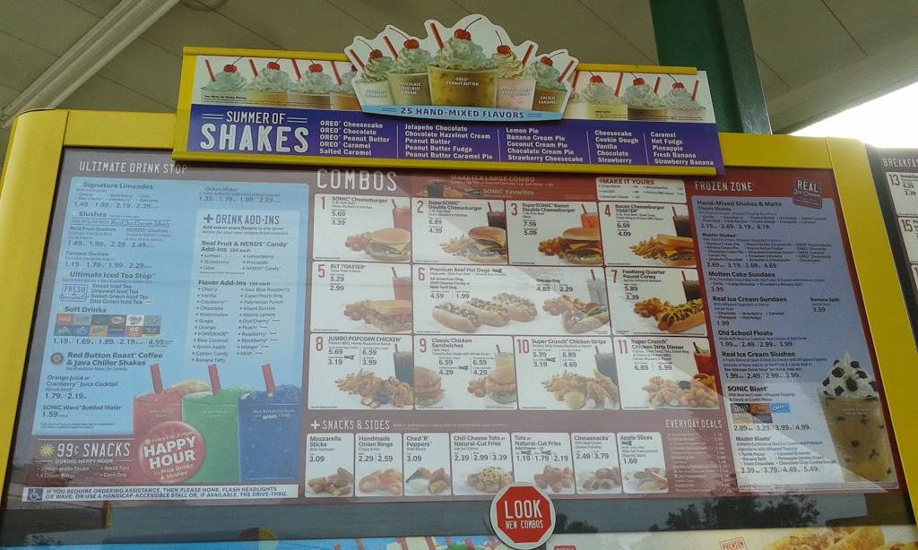 Sonic Drive-In | restaurant | 11810 Standiford Plaza Dr, Louisville, KY 40229, USA | 5026537665 OR +1 502-653-7665