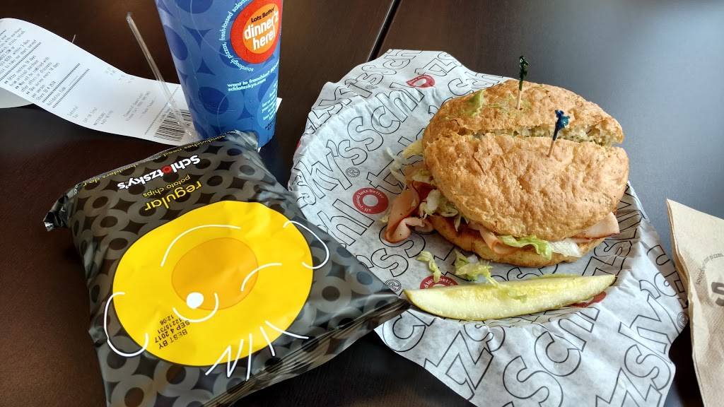 Schlotzskys | bakery | 12709 I-45 Ste 600, Willis, TX 77318, USA | 9368567100 OR +1 936-856-7100